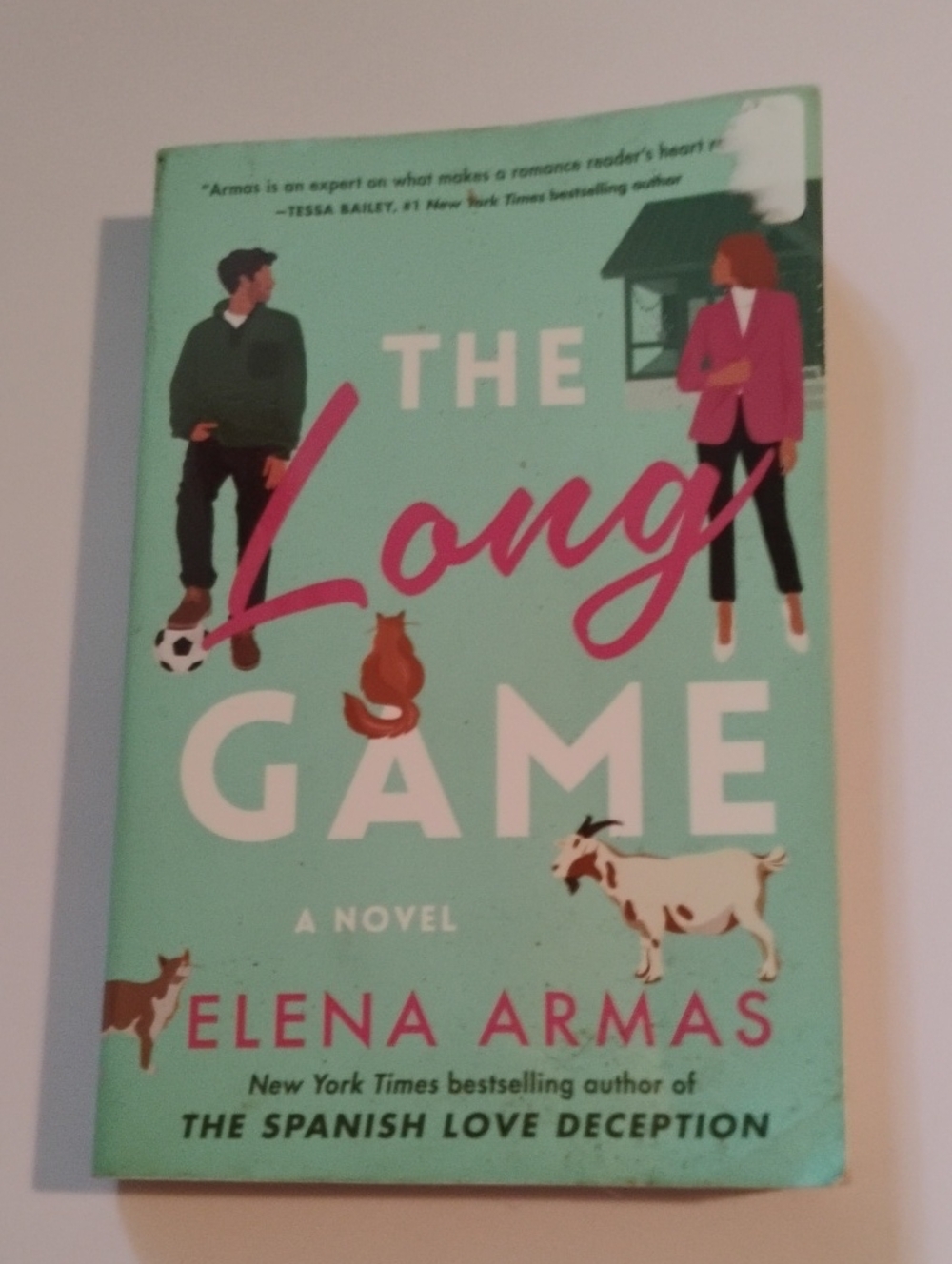 3/$24 "The Long Game" By Elena Armas Paperback Book